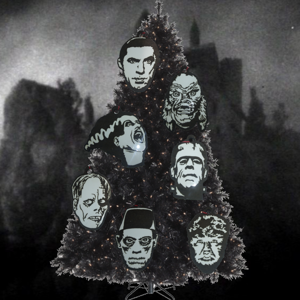 Universal Monsters Holiday Ornaments Set of 7