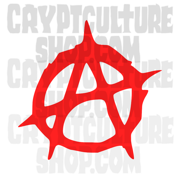 Anarchy Symbol Vinyl Decal