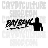 Pro Wrestling Adam Cole Bay Bay Vinyl Decal