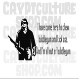 They Live Bubble Gum Vinyl Decal