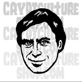 True Crime Ted Bundy Vinyl Decal