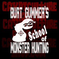 Tremors Burt Gummer Monster Hunting School Vinyl Decal