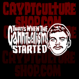 True Crime Jeffrey Dahmer Cannibalism Vinyl Decal