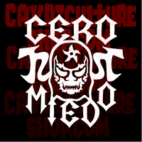 Pro Wrestling Pentagon Jr. Cero Miedo Vinyl Decal