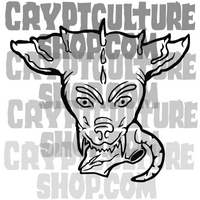 El Chupacabra Vinyl Decal