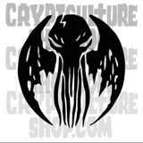 Lovecraft Cthulhu Rough Vinyl Decal