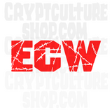 Pro Wrestling ECW Vinyl Decal
