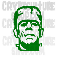 Universal Monsters Frankenstein Monster Vinyl Decal
