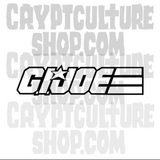 G.I. Joe Logo Vinyl Decal