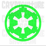 Sci Fi Wars Galactic Empire Symbol Vinyl Decal