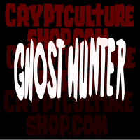 Paranormal Ghost Hunter Vinyl Decal