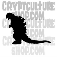 Kaiju Godzilla Vinyl Decal