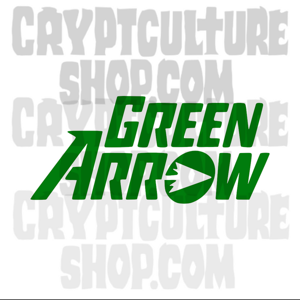 Green Arrow Vinyl Decal