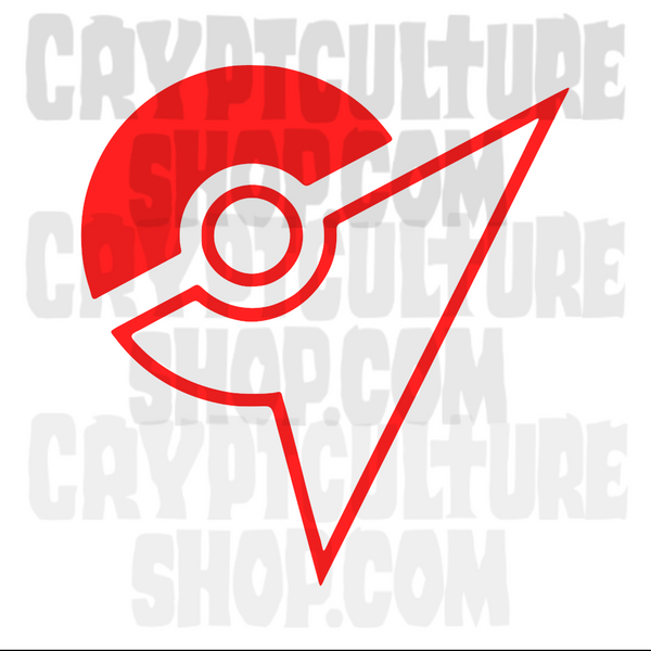 Anime Pokemon Gym Symbol Vinyl Decal