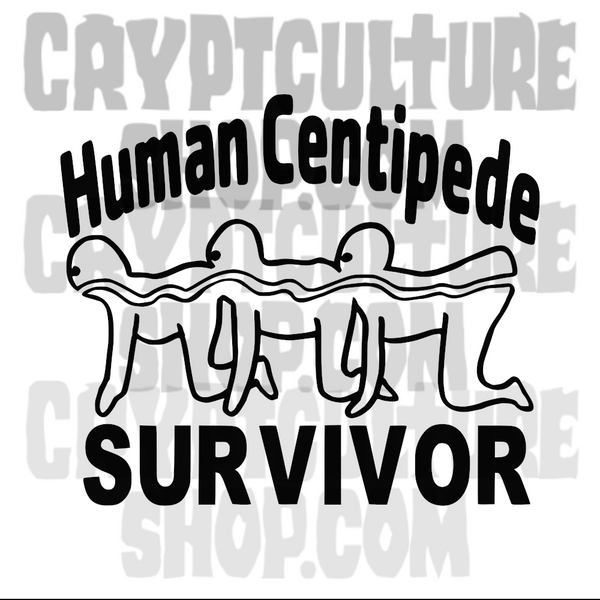 Human Centipede Survivor Vinyl Decal