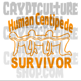 Human Centipede Survivor Vinyl Decal
