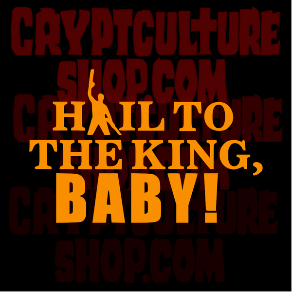 Evil Dead Hail to the King Baby Vinyl Decal