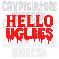 Drag Boulet Brothers Hello Uglies Vinyl Decal