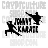 Parks and Rec Johnny Karate Vinyl Decal