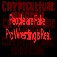 Pro Wrestling People Fake Wrestling Real Vinyl Decal