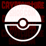 Anime Pokemon Pokeball Vinyl Decal