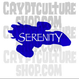 Firefly Serenity Ship Vinyl Decal