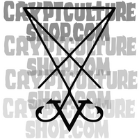 Sigil of Lucifer Vinyl Decal