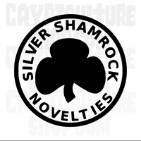 Halloween 3 Silver Shamrock Vinyl Decal