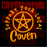 Occult Support Your Local Coven Vinyl Decal
