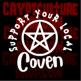 Occult Support Your Local Coven Vinyl Decal