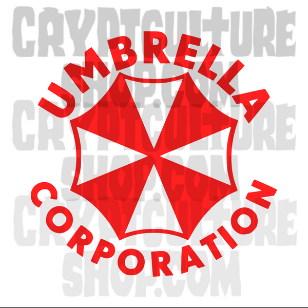 Umbrella Corp (front and back) - Resident Evil - Sticker