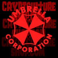 Resident Evil Umbrella Corporation Vinyl Decal