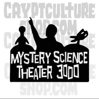 Mystery Science Theater 3000 MST3K V3 Vinyl Decal