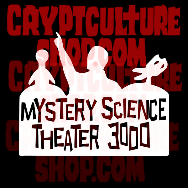 Mystery Science Theater 3000 MST3K V3 Vinyl Decal