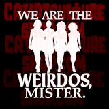 Craft We Are the Weirdos Mister Vinyl Decal