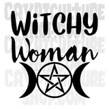 Occult Witchy Woman Vinyl Decal