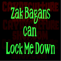 Ghost Adventures Zak Bagans Can Lock Me Down Vinyl Decal