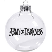 Evil Dead Ornament Christmas Shatterproof Disc Army Darkness Ash Williams Boomstick Versus Ashy Slashy Horror Halloween Free Shipping Merch Massacre