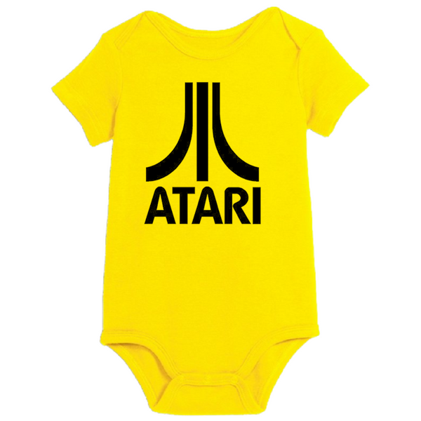Gamer Atari Baby Infant Youth Bodysuit Romper NB-24 Months Video Game Retro Gaming Old School Geek Nerd Free Shipping Merch Massacre