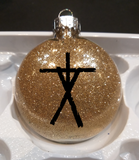 Blair Witch Project Ornament Glitter Christmas Shatterproof Disc Cross Witches Witchcraft Horror Scary Funny Halloween Free Shipping Merch Massacre