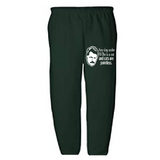 Parks and Rec Sweatpants Pants S-5X Adult Clothes Ron Swanson Quote Any Dog Under 50 lbs. is a Cat Cats are Pointless Free Shipping Merch Massacre