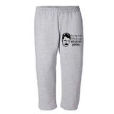 Parks and Rec Sweatpants Pants S-5X Adult Clothes Ron Swanson Quote Any Dog Under 50 lbs. is a Cat Cats are Pointless Free Shipping Merch Massacre