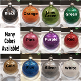 Craft Ornament Glitter Christmas Shatterproof Relax It's Only Magic Wiccan Witch Coven Witchcraft Wicca Horror Halloween Free Shipping Merch Massacre