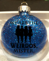 Craft Ornament Glitter Christmas Shatterproof We Are The Weirdos Mister Nancy Witch Witchcraft Wicca Horror Halloween Free Shipping Merch Massacre
