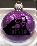 Day of the Dead Ornament Glitter Christmas Shatterproof Disc Bub Zombie Zombies Dawn Night Living Undead Horror Halloween Free Shipping Merch Massacre