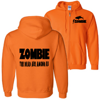 Zombie Zip Up Hoodie Sweatshirt Unisex S-5X Adult Zombi 2 Zombio Lucio Fulci We Are Going Eat You Zombies Italian Horror Free Shipping Merch Massacre