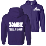 Zombie Zip Up Hoodie Sweatshirt Unisex S-5X Adult Zombi 2 Zombio Lucio Fulci We Are Going Eat You Zombies Italian Horror Free Shipping Merch Massacre