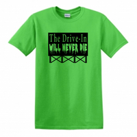 Drive-In Mutant T Shirt Adult Clothes S-5X Drive In Will Never Die Joe Bob Grindhouse Sci Fi Horror Halloween Unisex Free Shipping Merch Massacre
