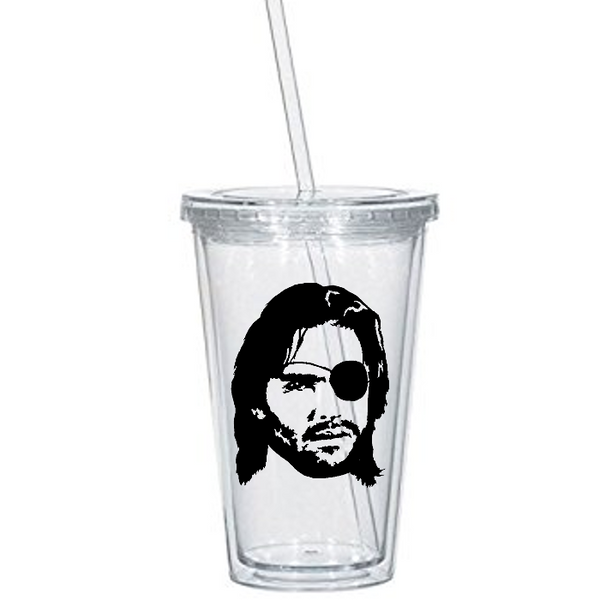 Escape From New York Tumbler Cup Los Angeles L.A. N.Y. Snake Plissken Crime Action Horror Sci Fi Science Fiction Free Shipping Merch Massacre
