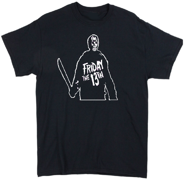 Friday the 13th T Shirt Adult Clothes S-5X Jason Voorhees Slasher Camp Killer Crystal Lake Horror Halloween Unisex Free Shipping Merch Massacre